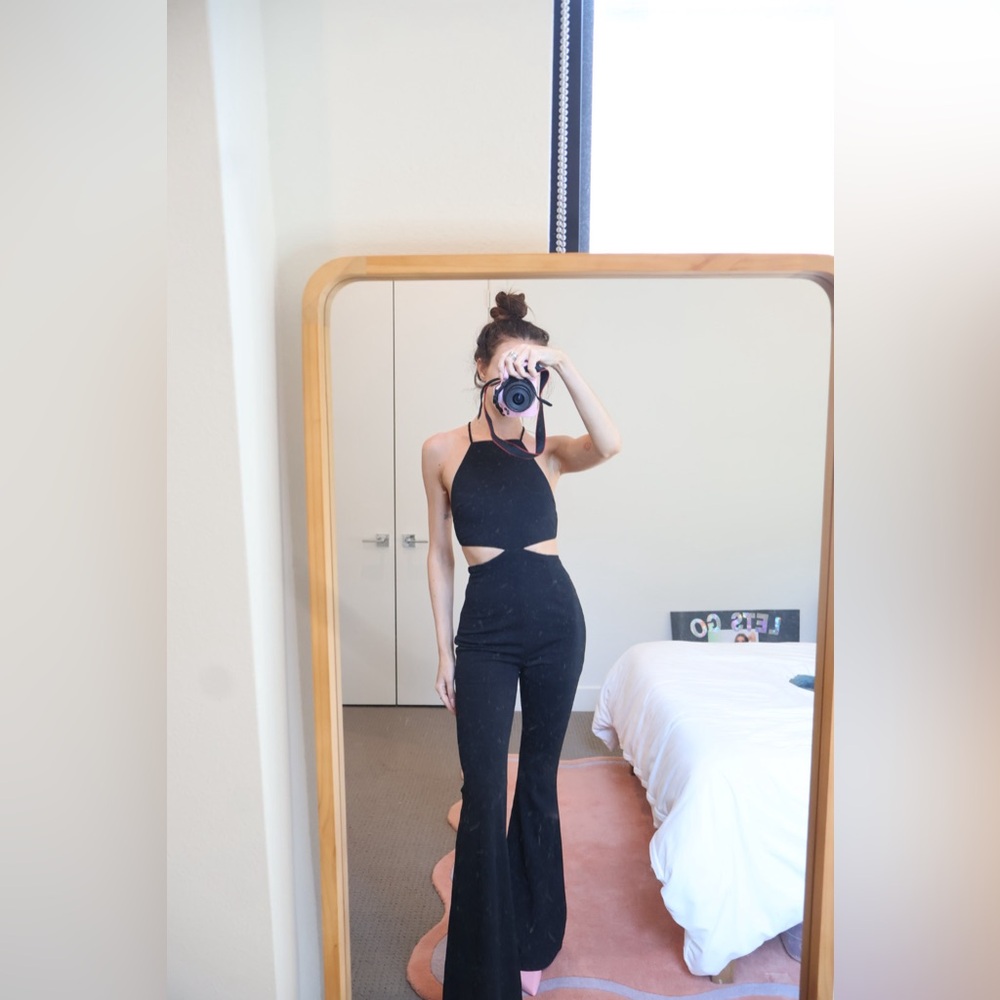 Hello Molly Black Jumpsuit